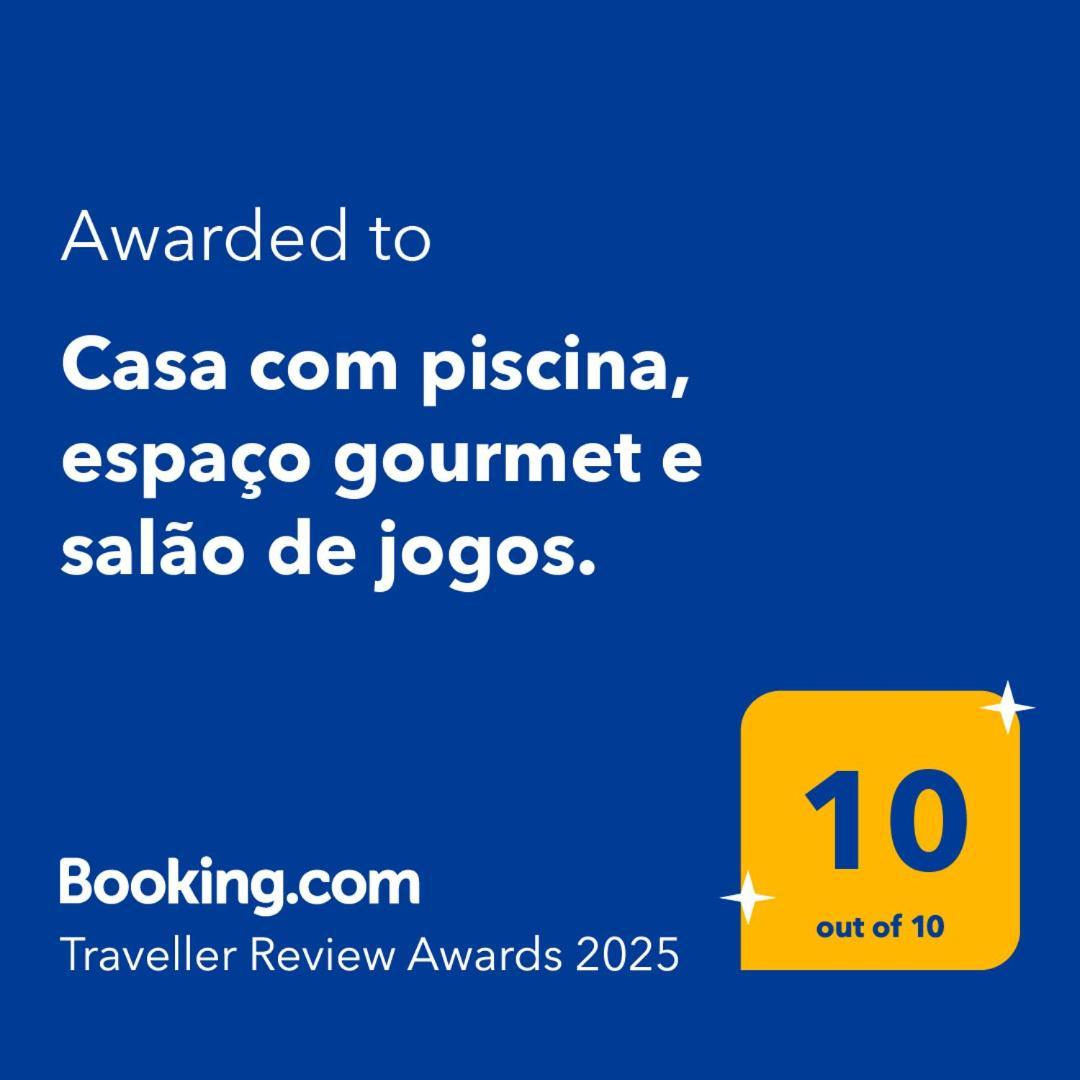 גואפימירים Casa Com Piscina, Espaco Gourmet E Salao De Jogos. מראה חיצוני תמונה